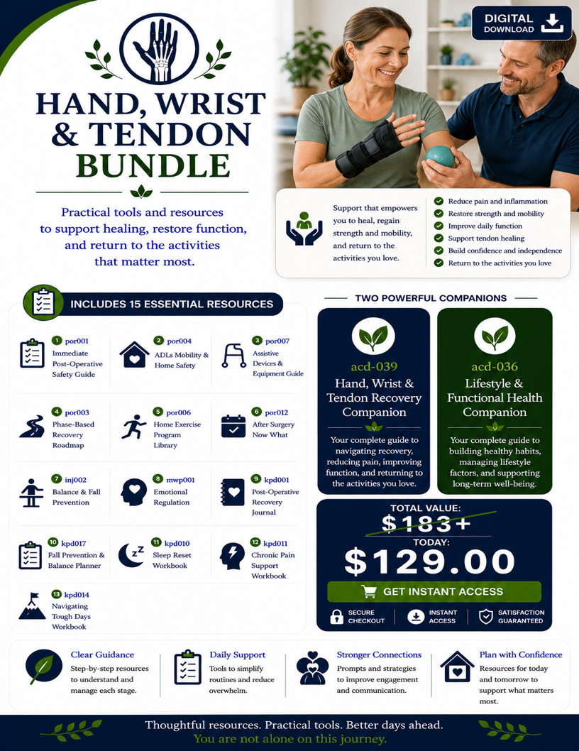 Hand Wrist Tendon Bundle