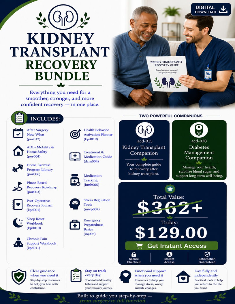 Kidney Transplant Bundle