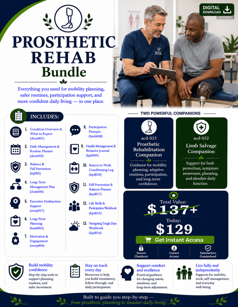 Prosthetic Rehab Bundle