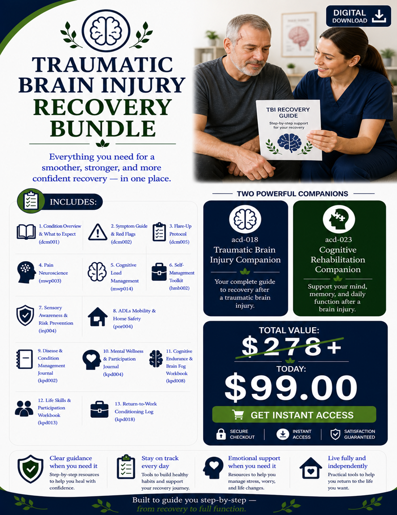 Traumatic Brain Injury Bundle