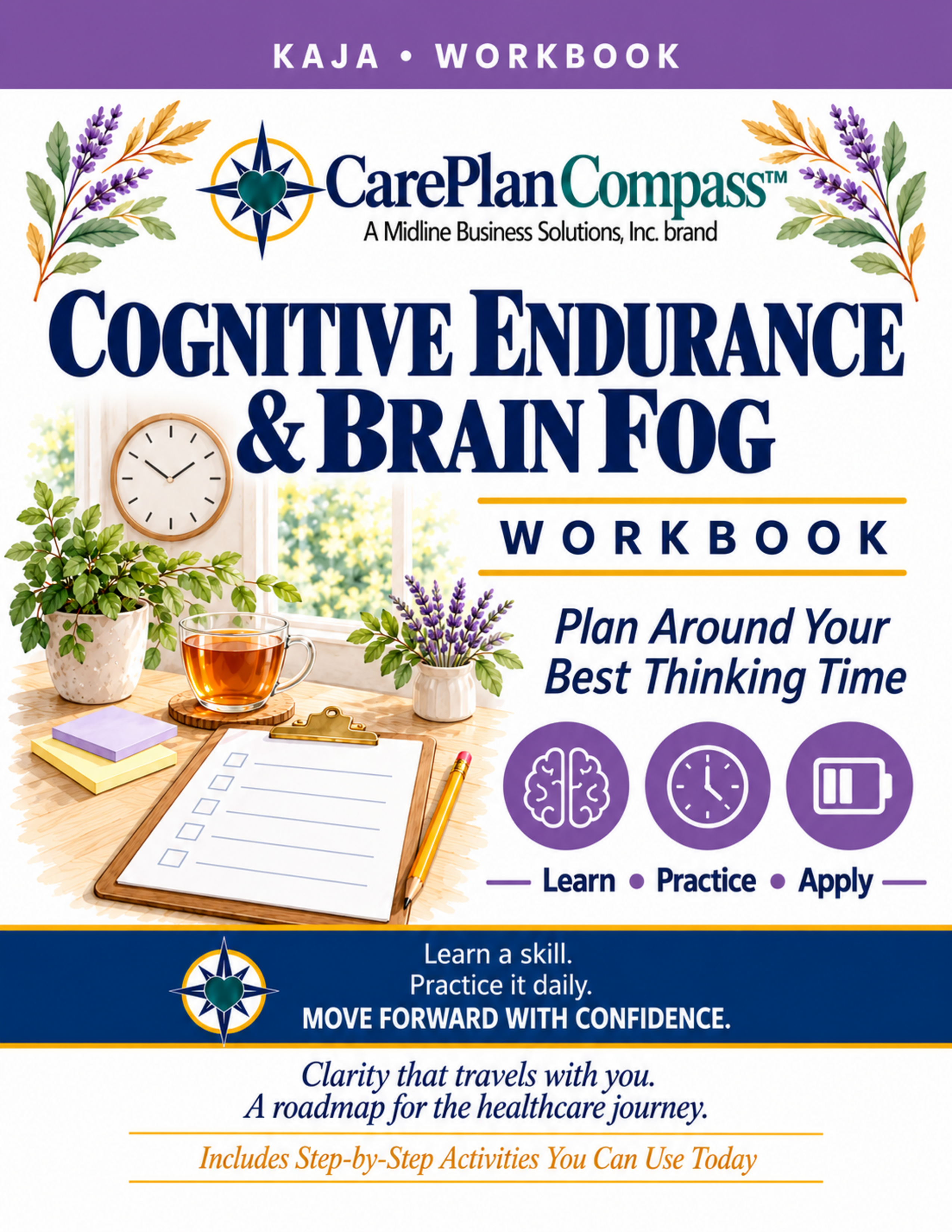 Cognitive Endurance & Brain Fog Workbook